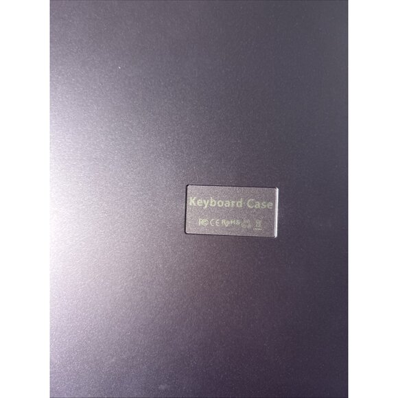 Touchpad Keyboard iPad Air Purple Light Up Keyboard Case - Picture 4 of 16